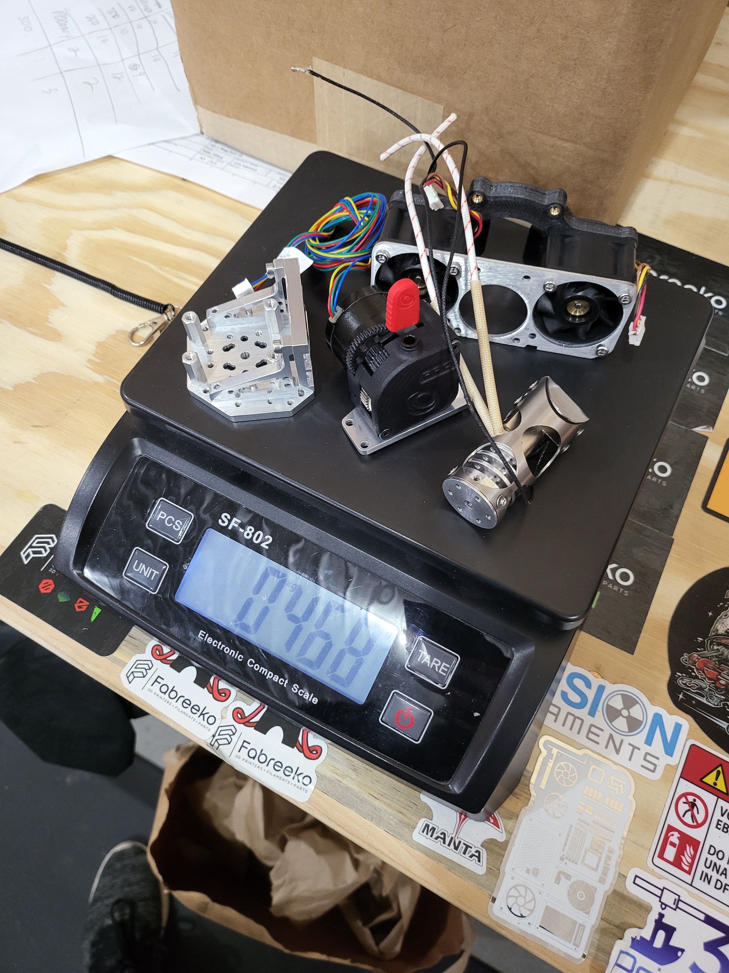 Calamity Toolhead - Electronics & Fans