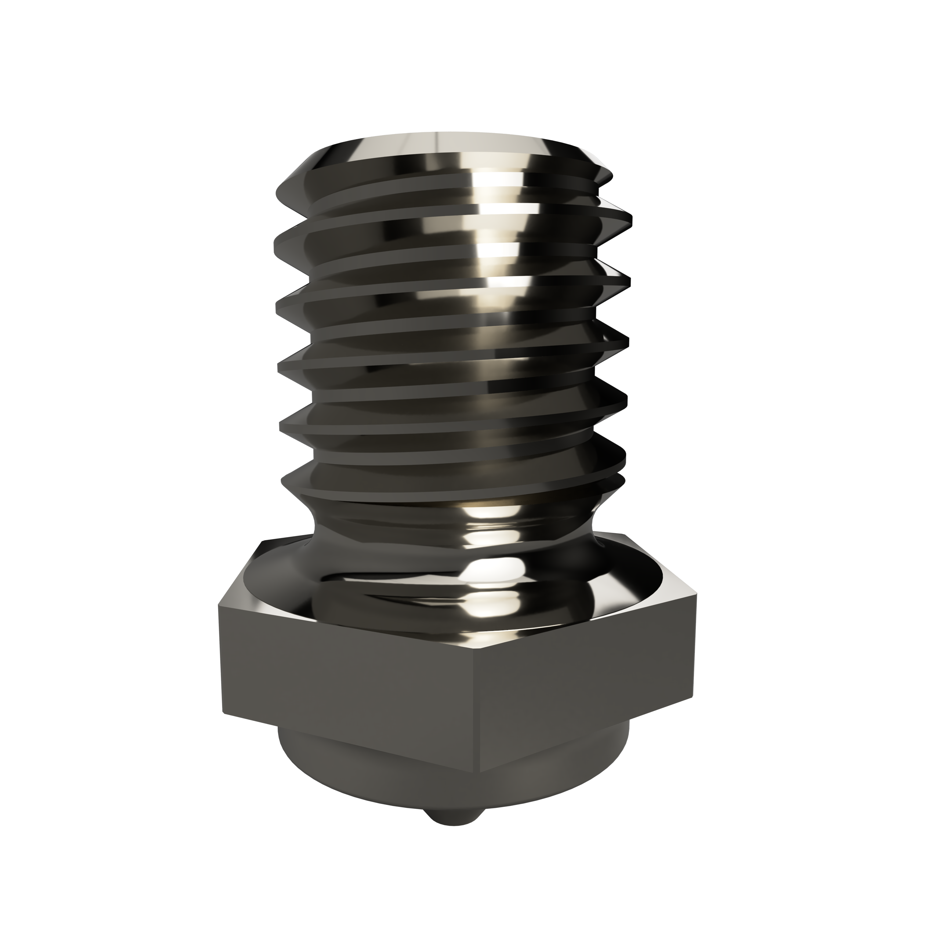 Two Step Process - Plated Copper Nozzle FIN