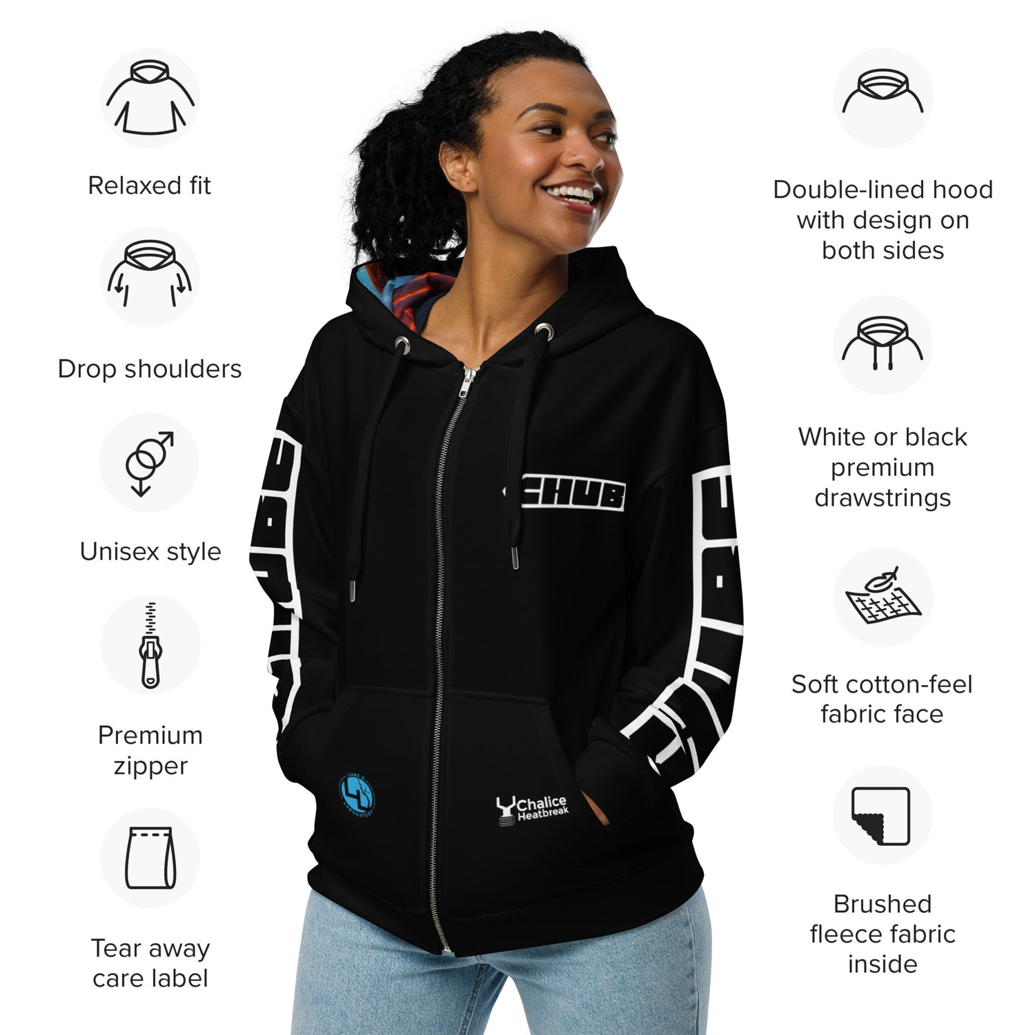 Chube Hoodie - Classic Black