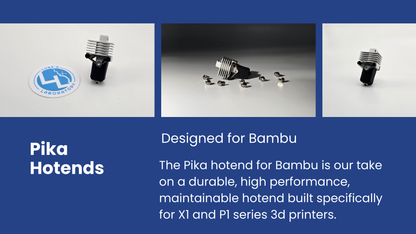 Pika Hotend For Bambu X/P Series