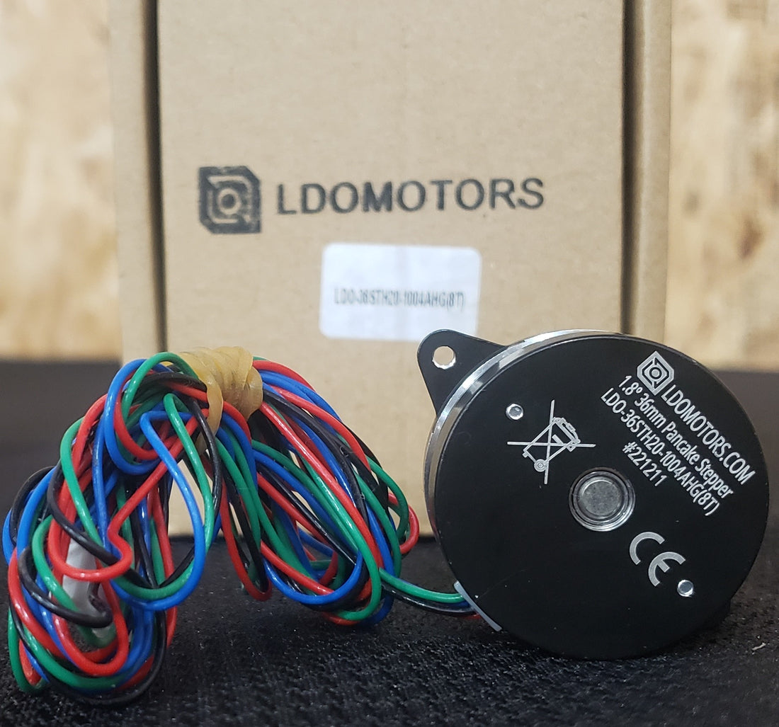 LDO-36STH20-1004AHG(8T) 36mm Pancake Stepper Motor