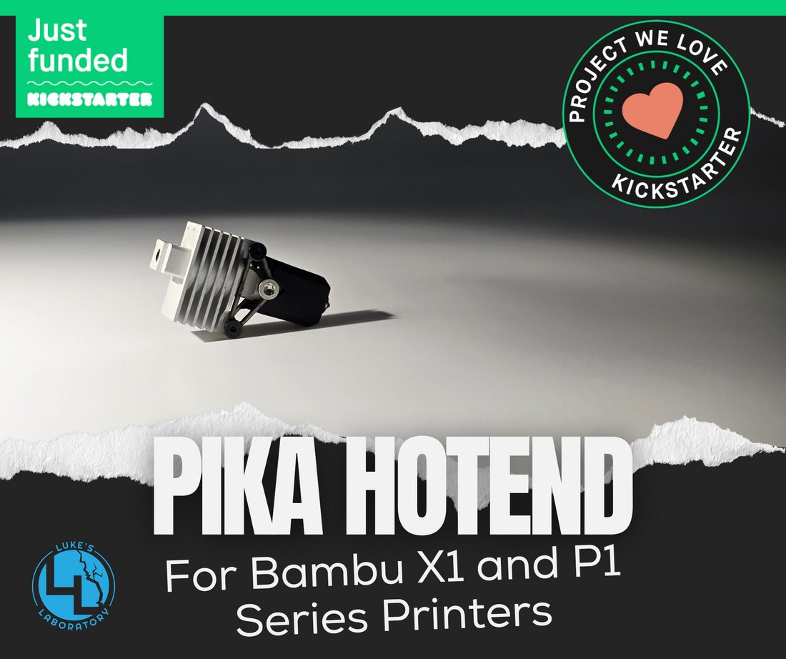Pika Hotend For Bambu X/P Series