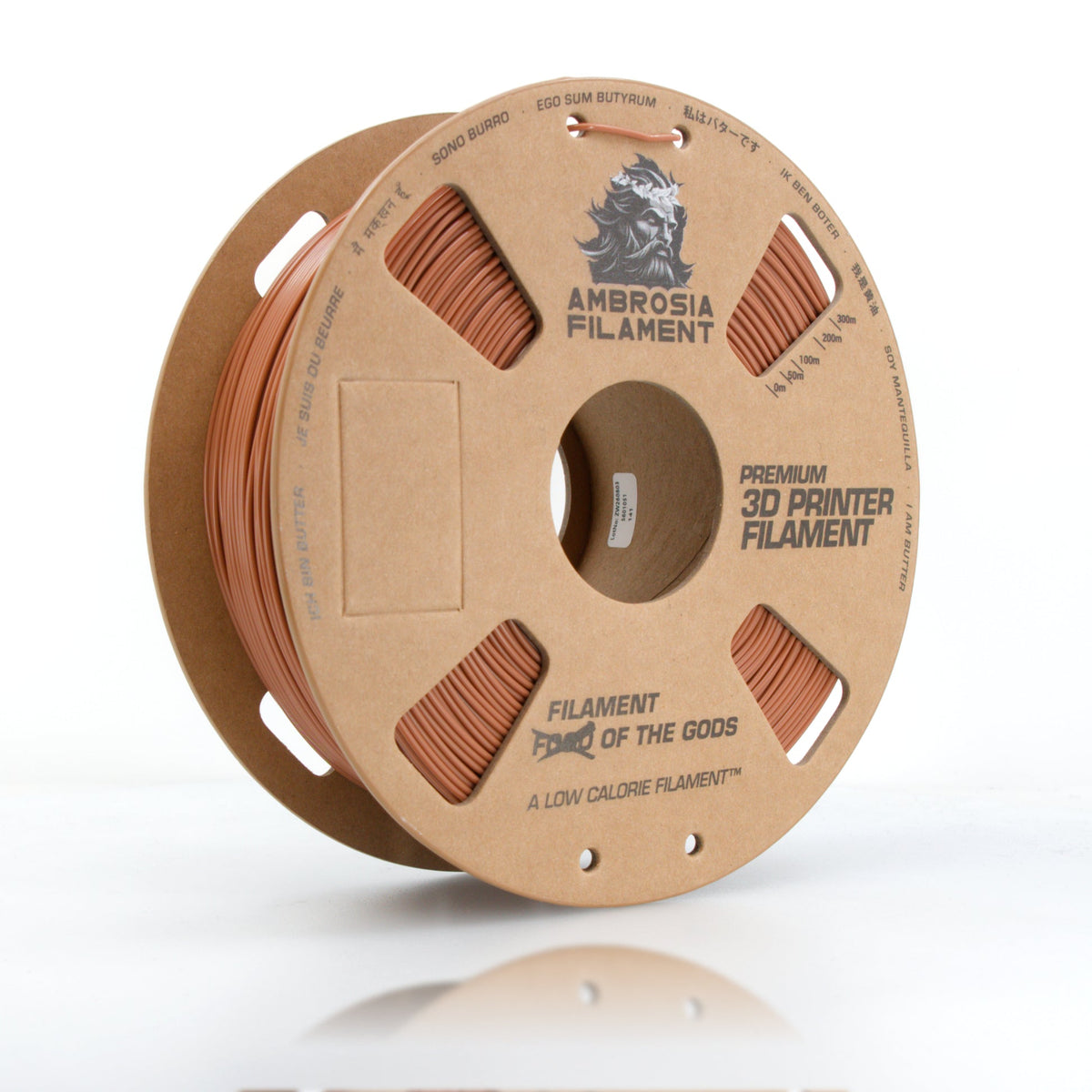 AMBROSIA ASA Filament of the Gods - 1KG Bambu AMS Friendly Cardboard Spools Premium 3D Printing Filament House ASA
