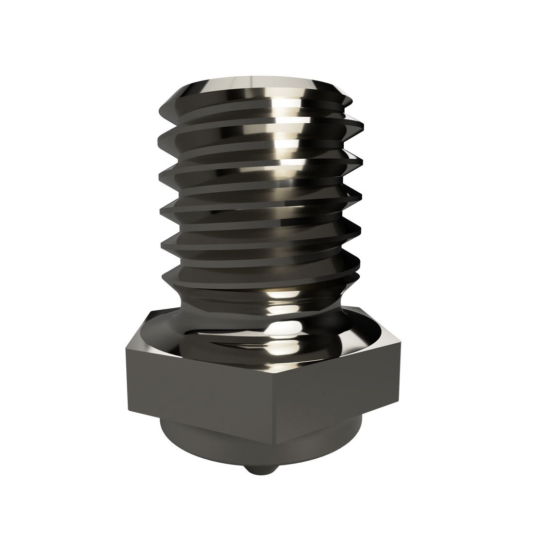 Two Step Process - Plated Copper Nozzle FIN