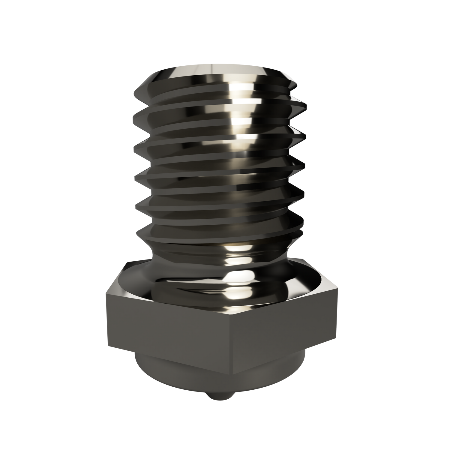 Two Step Process - Plated Copper Nozzle FIN