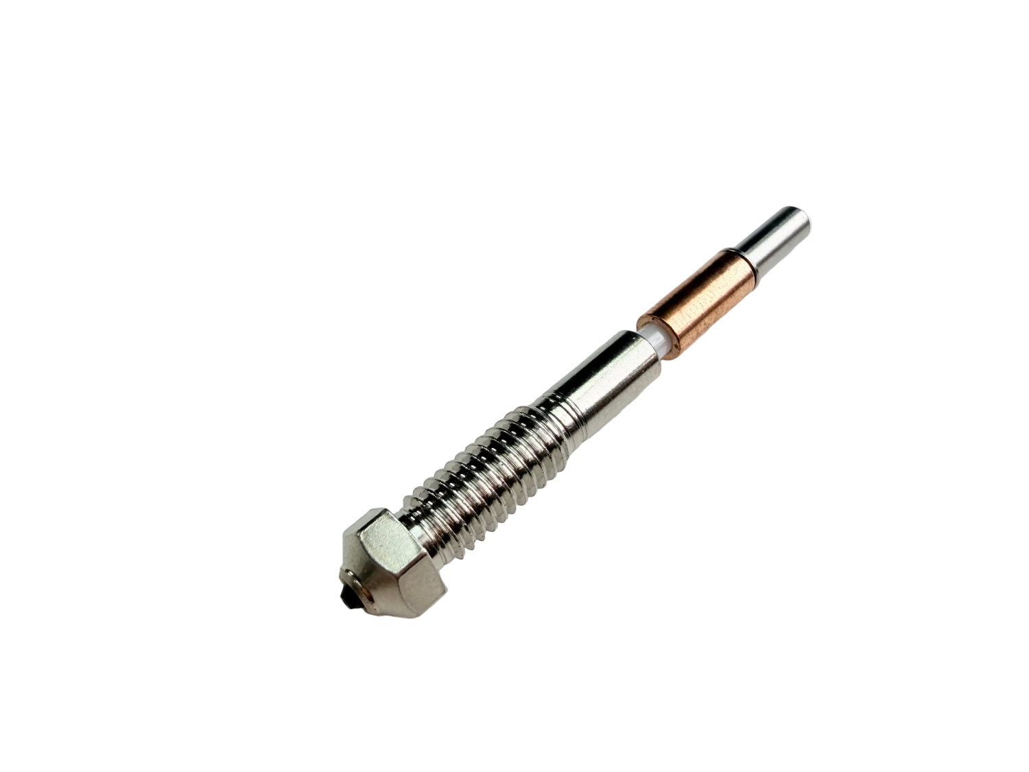 ALPHA PCD 3D Printer Nozzle – Polycrystalline Diamond (V6 / Prusa / K1C / K2P / Qidi Plus4)
