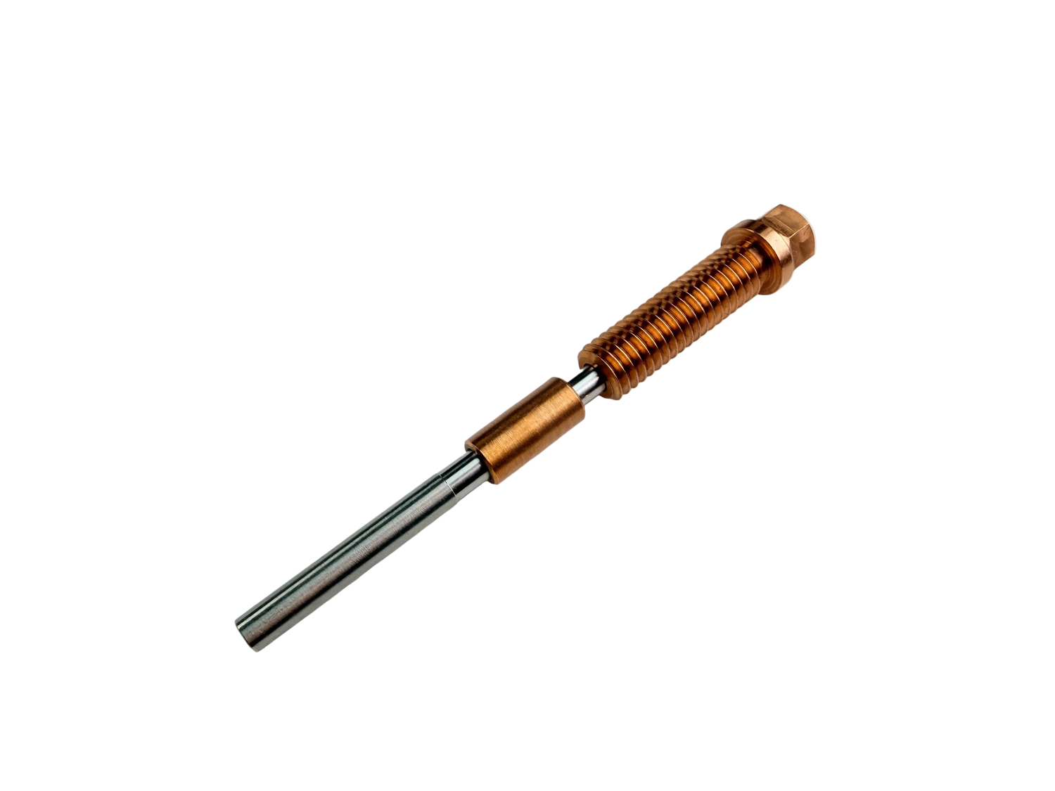 ALPHA PCD 3D Printer Nozzle – Polycrystalline Diamond (V6 / Prusa / K1C / K2P / Qidi Plus4)