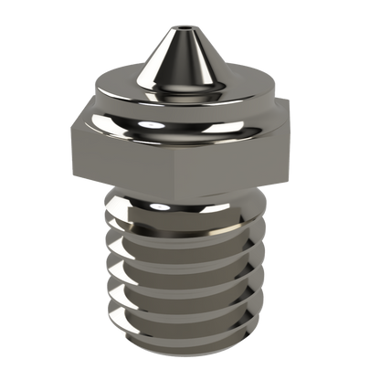 Two Step Process - Plated Copper Nozzle FIN