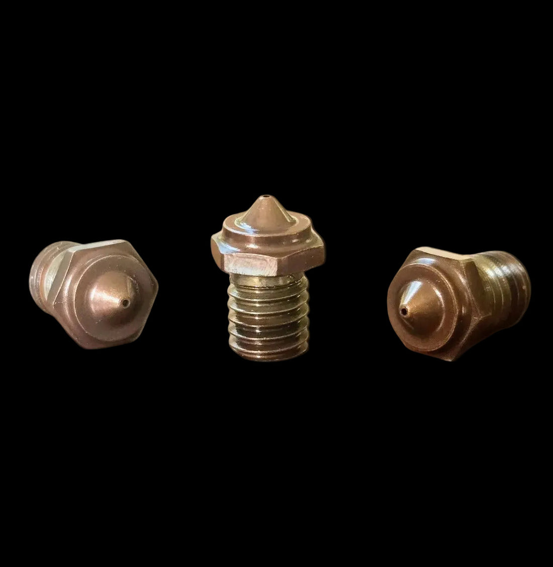 Two Step Process - Plated Hardened Steel Nozzle FIN
