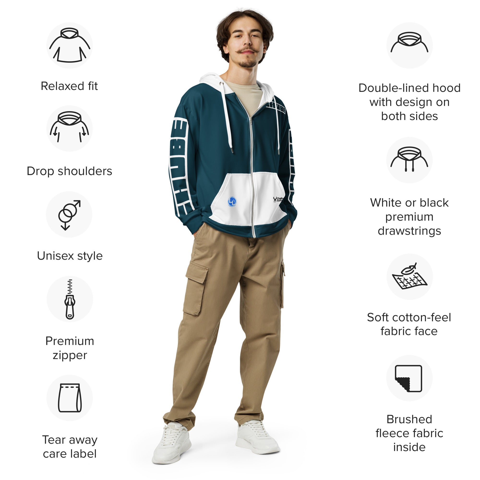 Chube Hoodie - Compact Teal