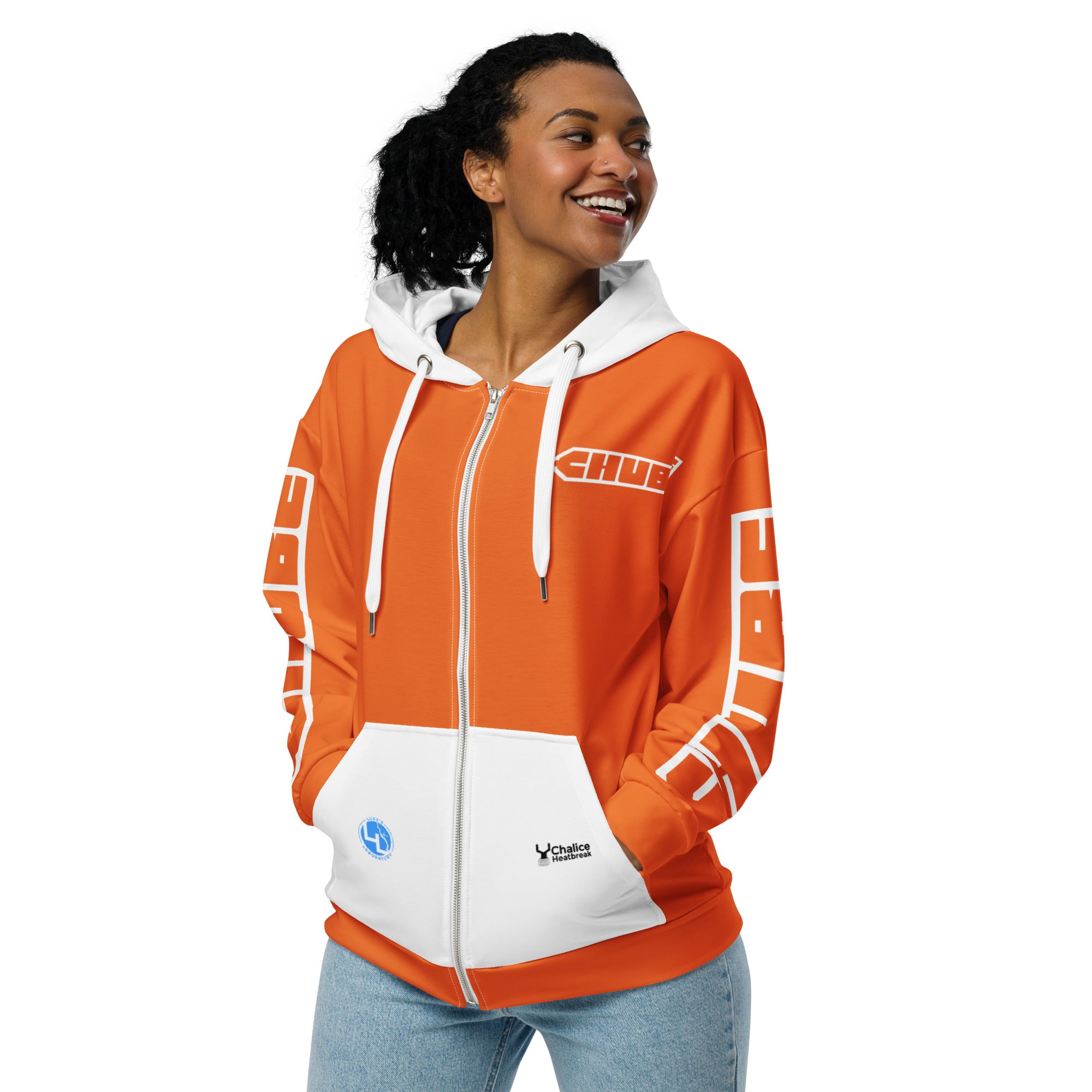Chube Hoodie - Conduction Orange version