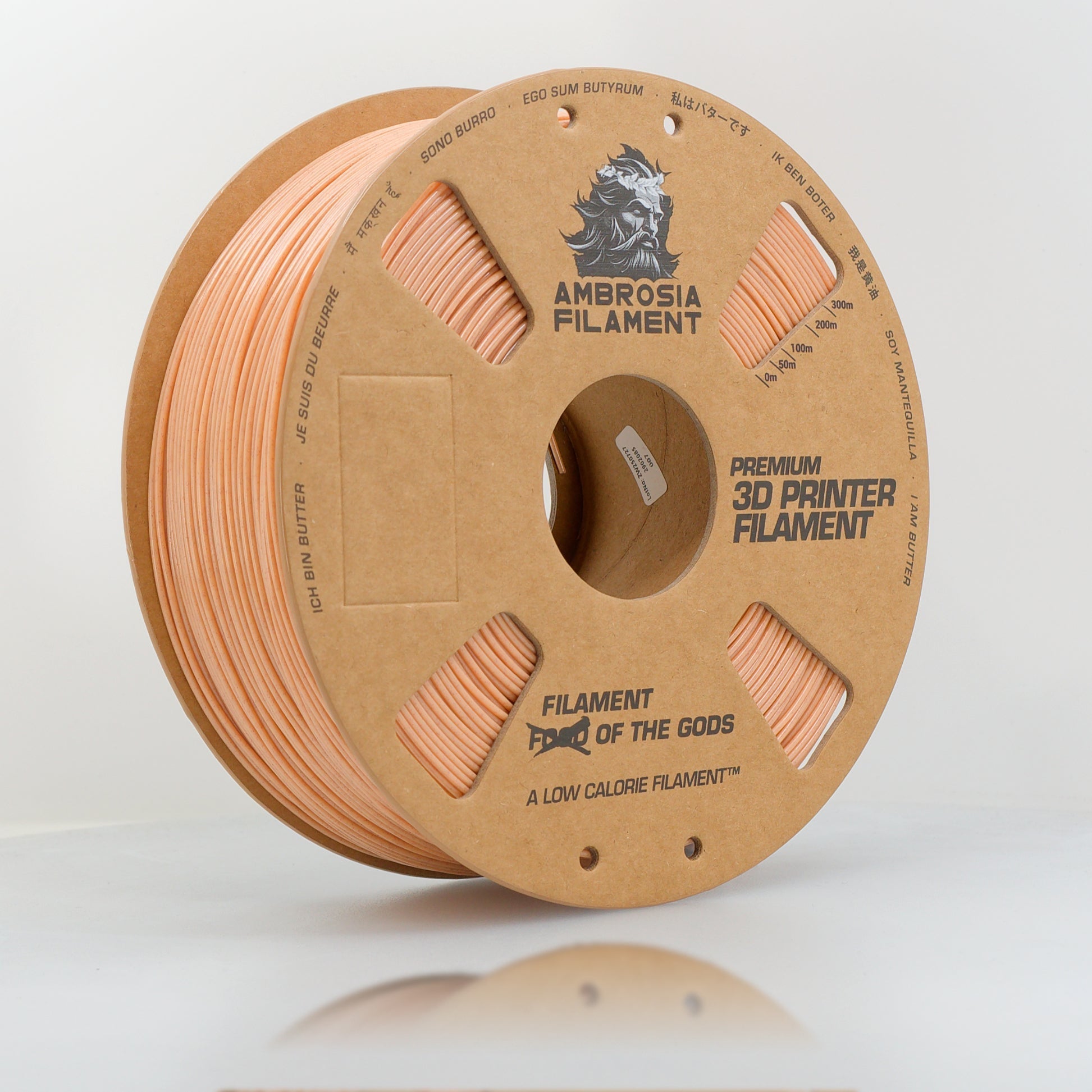 AMBROSIA ASA Galactic Filament of the Gods (Glitter / Sparkle) - 1KG Bambu AMS Friendly Cardboard Spools Premium 3D Printing Filament