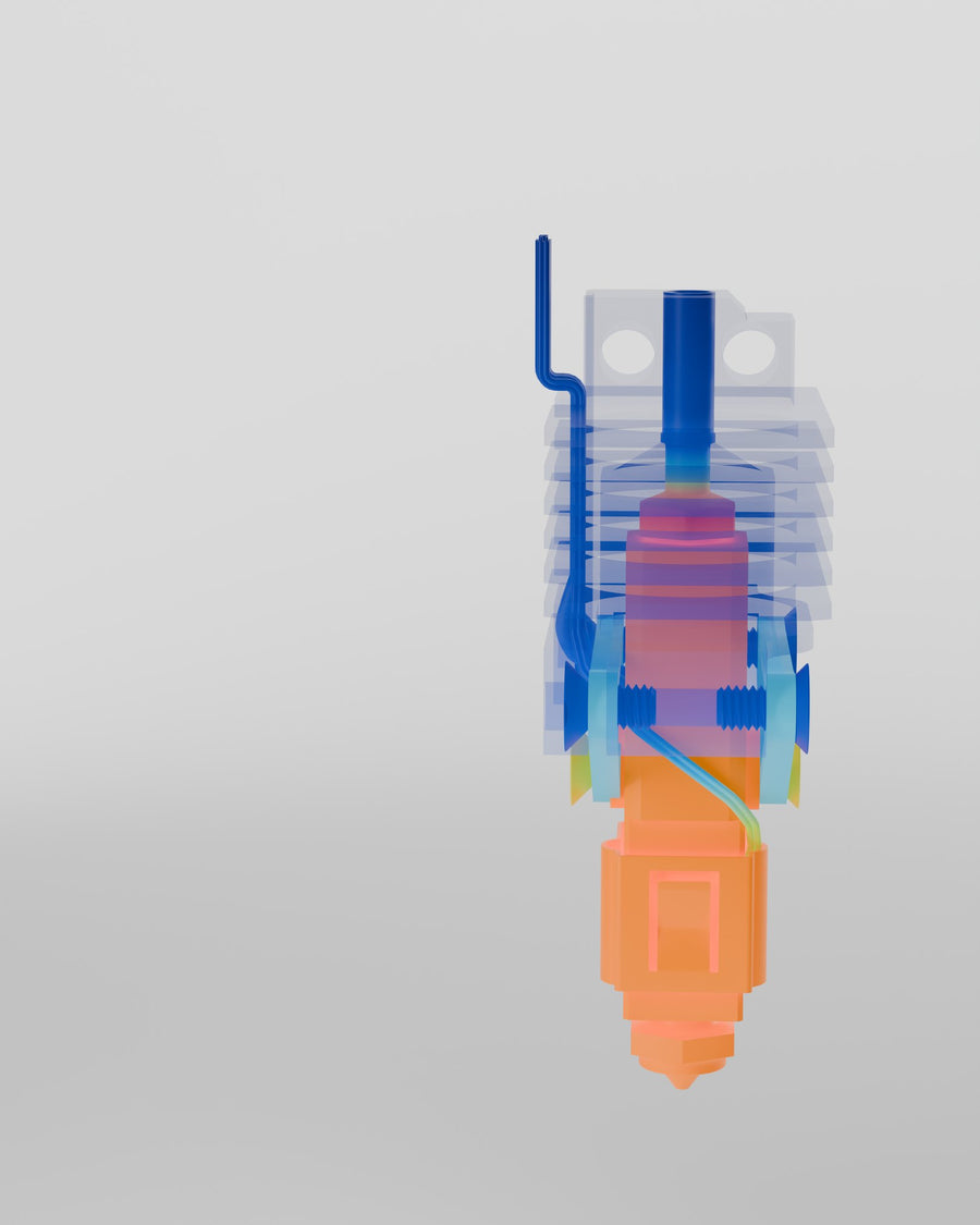 Titanium heatbreak and supports