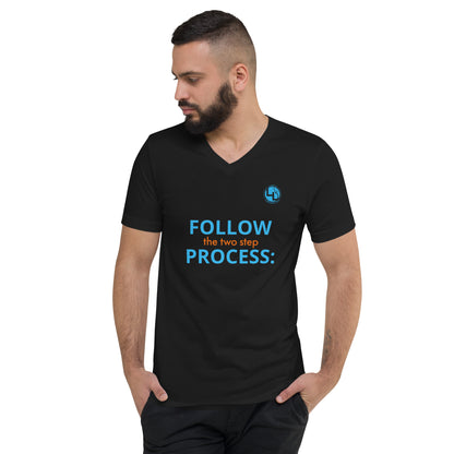 Short Sleeve V-Neck T-Shirt - Git Gud Edition