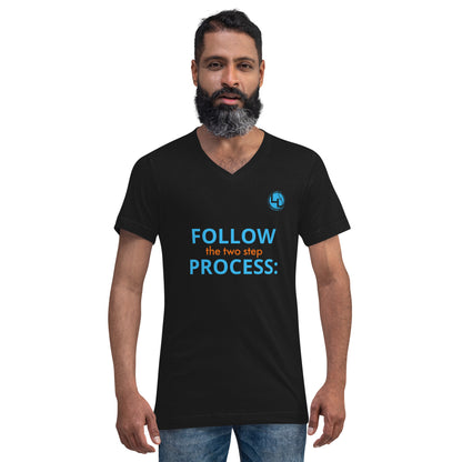 Short Sleeve V-Neck T-Shirt - Git Gud Edition