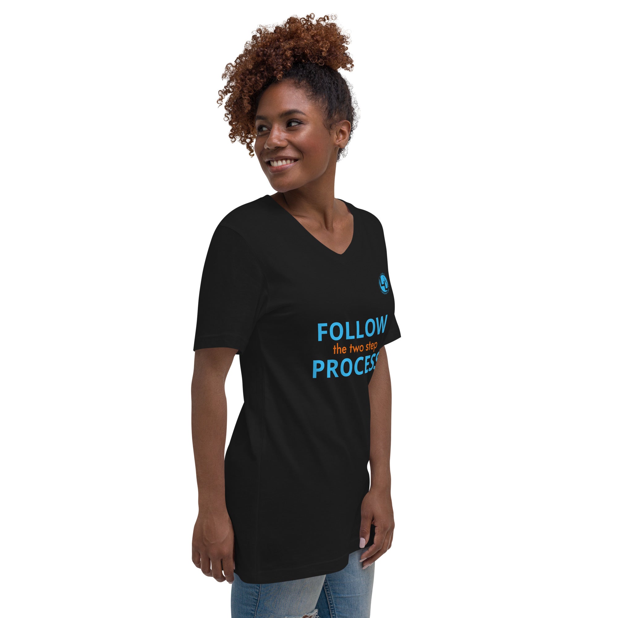 Short Sleeve V-Neck T-Shirt - Git Gud Edition