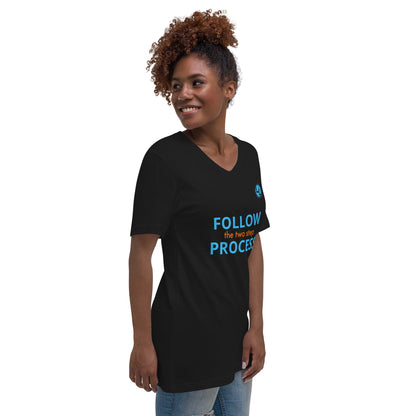 Short Sleeve V-Neck T-Shirt - Git Gud Edition