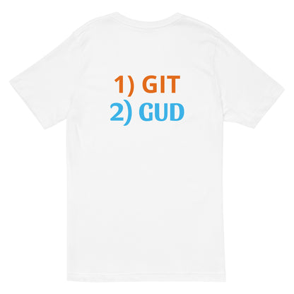 Short Sleeve V-Neck T-Shirt - Git Gud Edition