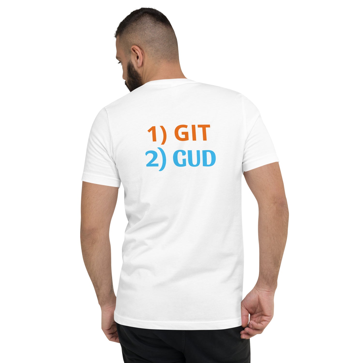 Short Sleeve V-Neck T-Shirt - Git Gud Edition
