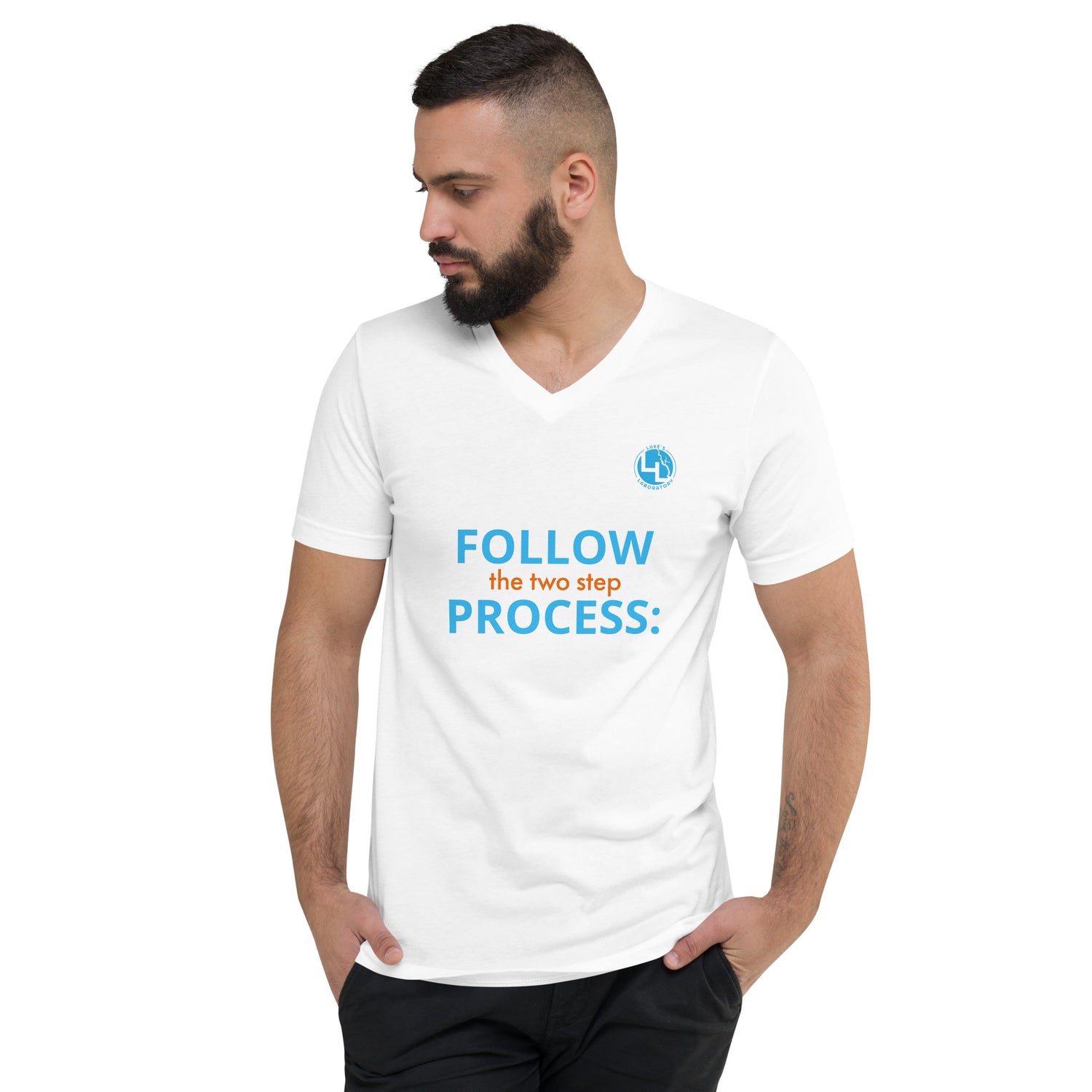 Short Sleeve V-Neck T-Shirt - Git Gud Edition
