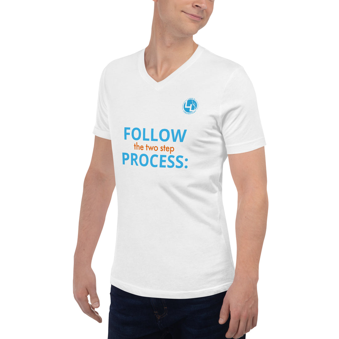 Short Sleeve V-Neck T-Shirt - Git Gud Edition