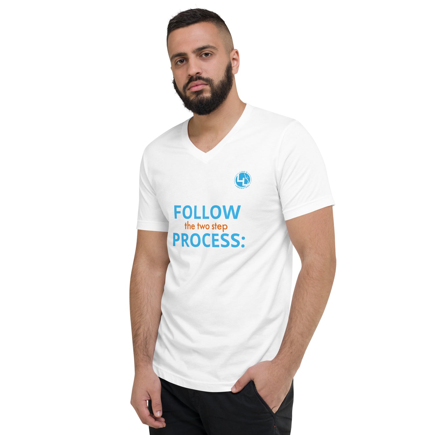 Short Sleeve V-Neck T-Shirt - Git Gud Edition