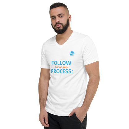 Short Sleeve V-Neck T-Shirt - Git Gud Edition