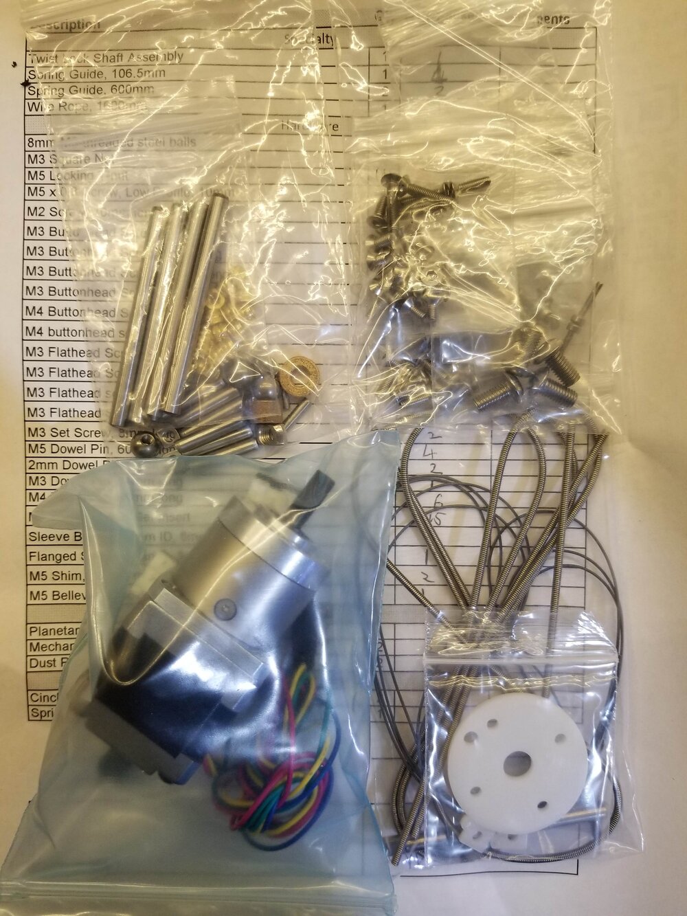 Jubilee Cable-Driven Toolchanger Hardware-only kit V2.1