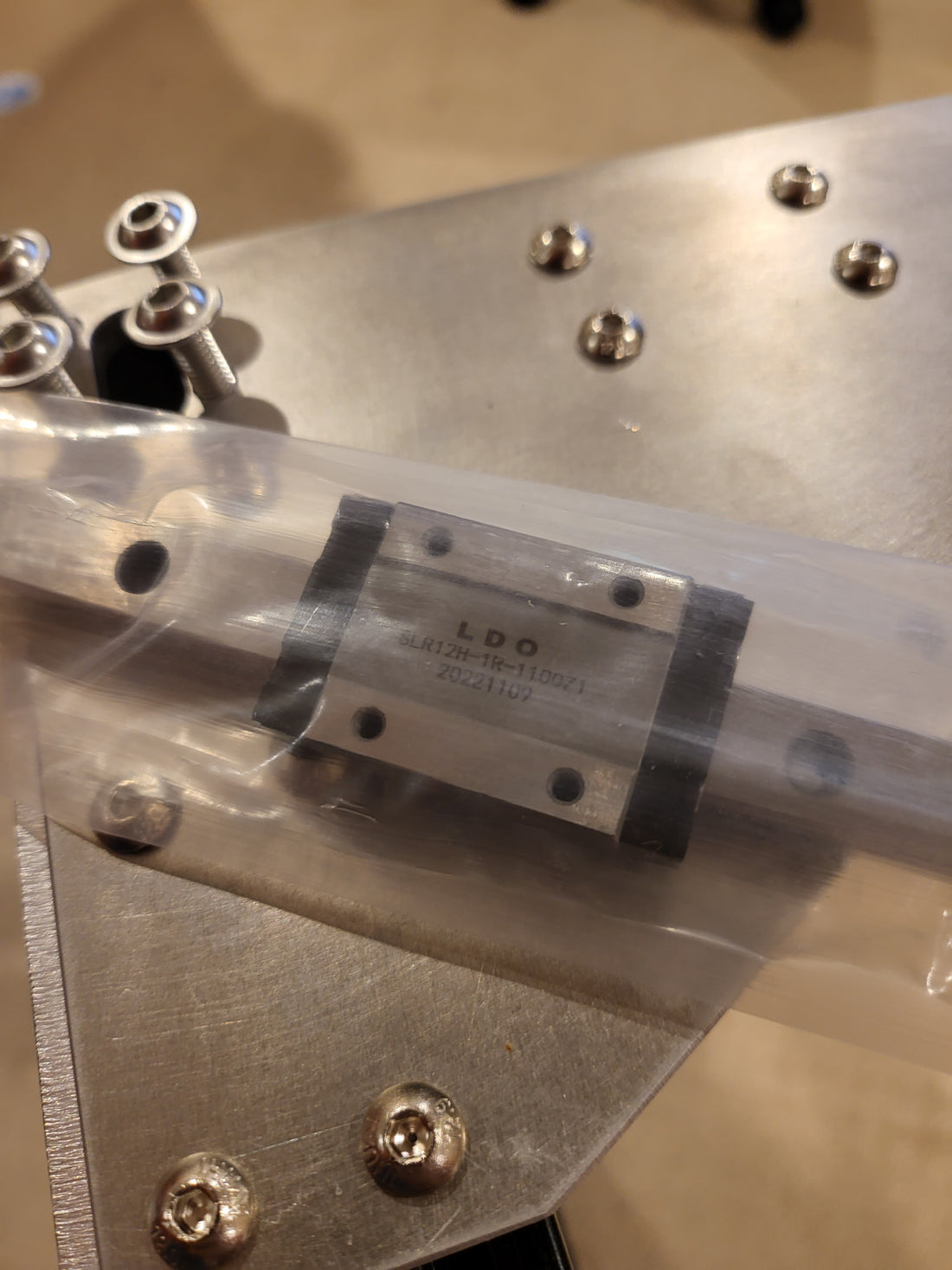 LDO Linear Rail - MGN12 (H)- 440C Stainless